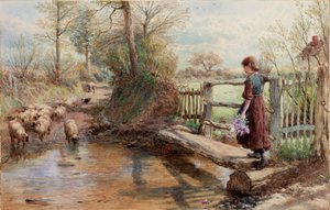 Veduta nel Surrey da Myles Birket Foster
